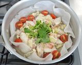 清蒸魚（チンツォンユイ）作り方4写真