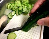 きゅうりの白みそ胡麻和え作り方1写真