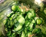 きゅうりの白みそ胡麻和え作り方4写真