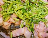 空芯菜とベーコンの簡単ツマミ作り方4写真