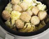 ホッとリラックマ肉団子オクラの付け合わせ作り方2写真