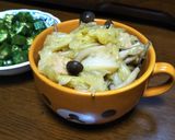 ホッとリラックマ肉団子オクラの付け合わせ作り方6写真