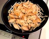 秋の味覚♡鮭とキノコのバタポン蒸し作り方2写真