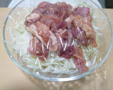 豚こまときゃべつの塩こうじ和え作り方4写真