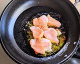 チキンと彩り野菜のレモンパスタ作り方6写真