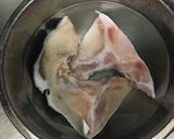 解凍ぶりかまのフライパン塩焼き☆作り方2写真