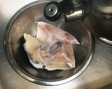 解凍ぶりかまのフライパン塩焼き☆作り方3写真