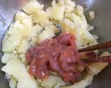 塩辛じゃがバタホルモンオムライスバーガー作り方9写真