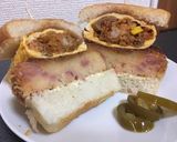 塩辛じゃがバタホルモンオムライスバーガー作り方30写真