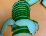おばけきゅうりのキューちゃん作り方2写真