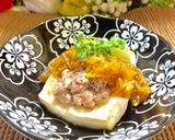 簡単 豆腐のひき肉のせ♪あと1品に作り方6写真