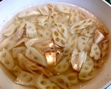えんどうと蓮根のシャキシャキカレー炒め作り方3写真
