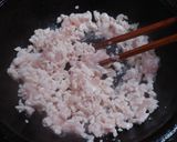 鶏ひき肉南蛮風丼作り方3写真