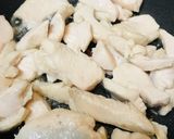 鶏むね肉＆梅干しのシンプルおかゆ丼作り方3写真