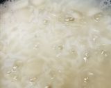 お粥の冒険●キノコのおかゆにサラダ麵作り方2写真