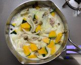 簡単材料3つ！かぼちゃのミルクスープ作り方5写真