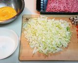 紫蘇ポークハンバーグ作り方1写真
