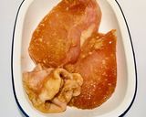 鶏胸肉とじゃが芋揚げの甘辛煮作り方1写真