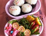 赤ウインナーポケットに詰めて♡鮮やか弁当作り方6写真