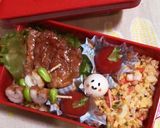 ミニ②サイズ♡弁当の隙間にハートちくわ作り方12写真