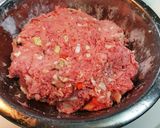 紫蘇ポークハンバーグ作り方2写真