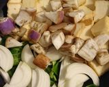 ボリューム満点☆厚揚げ＆野菜の甘酢炒め作り方8写真