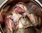 鯛のアラのお吸い物<左利きの方の捌き方>作り方6写真