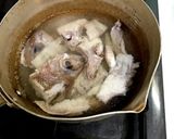 鯛のアラのお吸い物<左利きの方の捌き方>作り方10写真