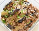 麻婆なすと春雨のうま煮【作り置き】作り方3写真