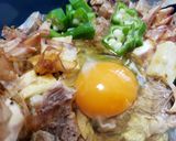 山芋 オクラ+でサバ缶丼作り方3写真