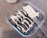 材料ふたつ☆簡単 スコップ オレオケーキ作り方3写真