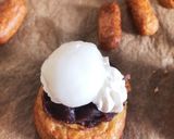 レンジで簡単♡お月見うさぎシュークリーム作り方9写真