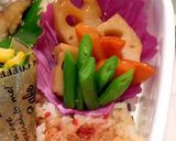 中学生 白身魚と根菜 照り煮弁当 詰め方作り方5写真