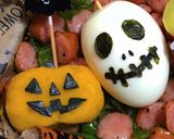 お弁当にハートのかぼちゃサラダ作り方8写真