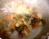 蜂蜜でこく足しカレー風味のマカロニサラダ作り方1写真