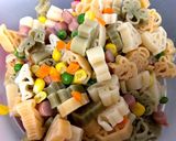 蜂蜜でこく足しカレー風味のマカロニサラダ作り方4写真