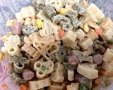 蜂蜜でこく足しカレー風味のマカロニサラダ作り方5写真