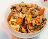 豚肩ロースと野菜の五目トマトソース炒め作り方5写真