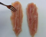 【主菜】簡単！ささみの梅しそチーズ作り方4写真