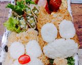 チップ&デール キャラ弁♪♪作り方5写真