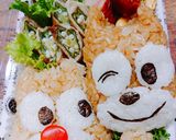 チップ&デール キャラ弁♪♪作り方6写真