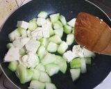 ヘチマの味噌煮作り方1写真