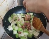 ヘチマの味噌煮作り方2写真
