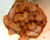 照り照り。ささみと玉ねぎの甘辛炒め作り方2写真