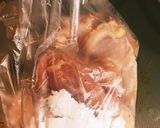 鶏のグルテンフリー唐揚げお月見煮作り方2写真