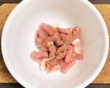 トースターで簡単かぼちゃ豚肉のチーズ焼き作り方2写真