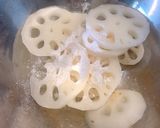 サクッとおつまみ✨レンコンの山椒のり作り方3写真