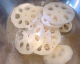 サクッとおつまみ✨レンコンの山椒のり作り方3写真