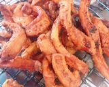 冷凍焼きいかで カリッと唐揚げ作り方5写真