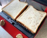 チーズトロトロ✨普通の定番ホットサンド作り方5写真